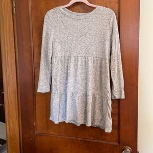 NWT Aqua Gray Sweater dress